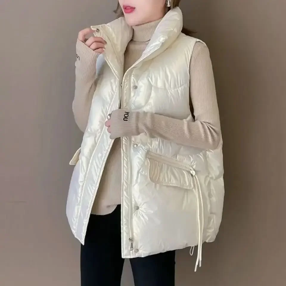 Winter Clothing On Sale Women'S - Rompi Down wanita, Luaran setengah berlapis
