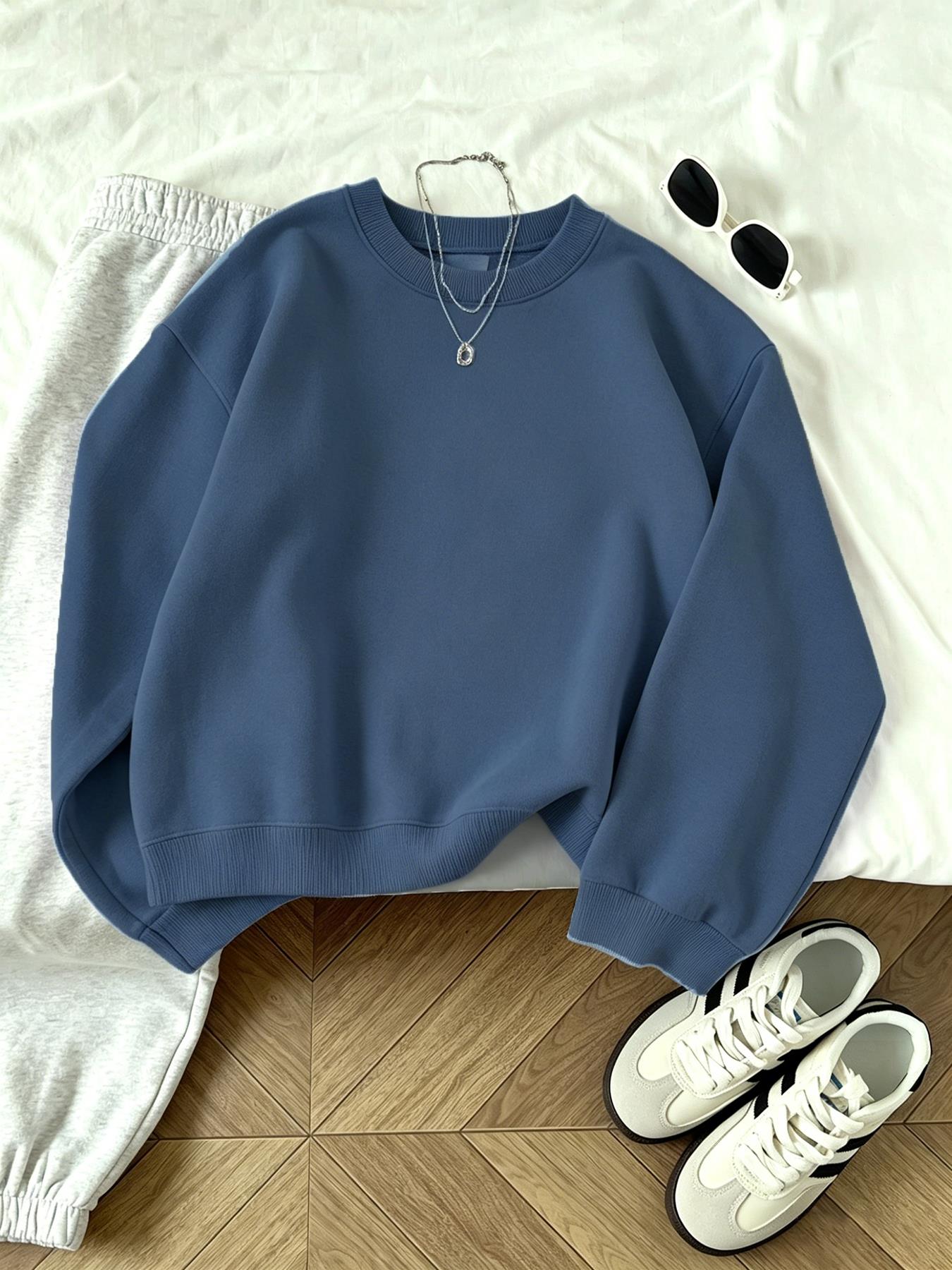 Sweatshirt Wanita Kasual O-Nec - Winter Clothing On Sale Women'S ulasan dan harga