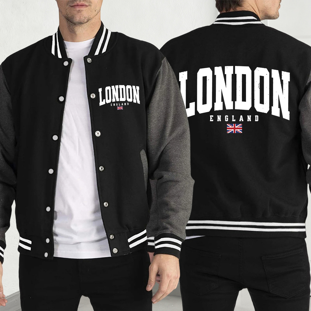 Jaket Pria Bendera Inggris Lon - Winter Clothing London ulasan dan harga