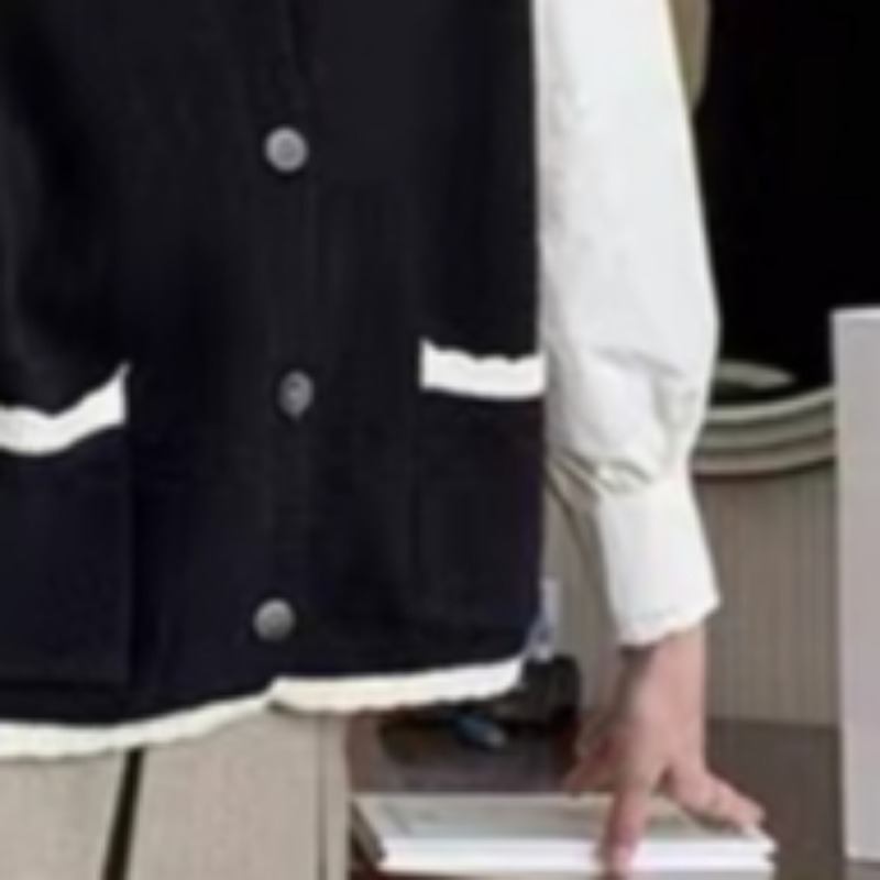 Rompi Sweater gaya Preppy untu - Winter Clothing Cute ulasan dan harga