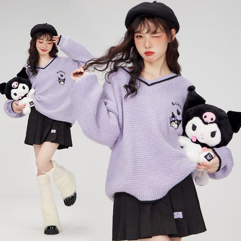 Kawaii Sanrio Kuromi Cinnamoro - Winter Clothing Cute ulasan dan harga