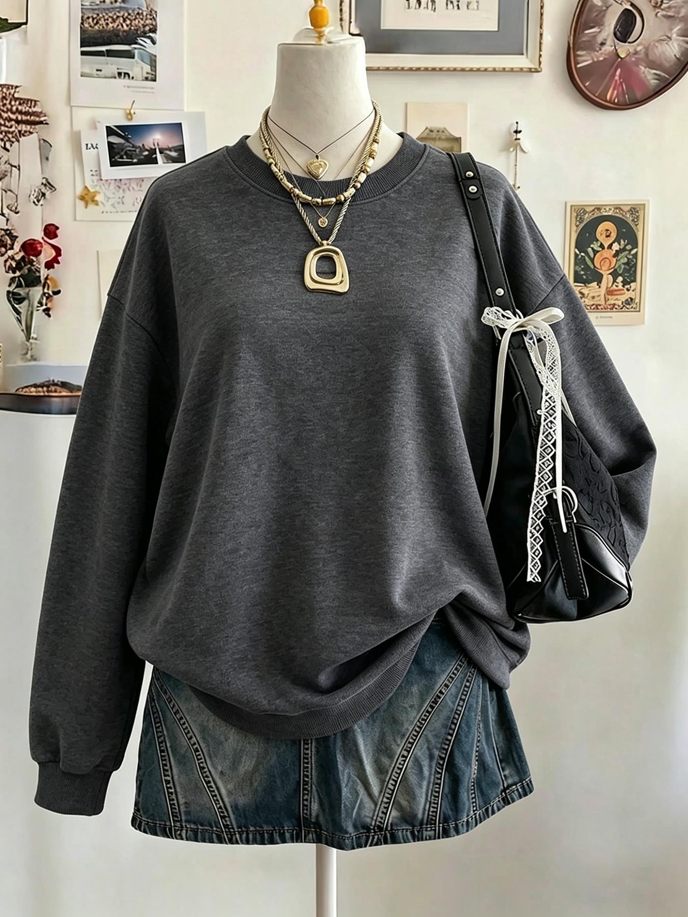 Sedang Diskon: Sweatshirt Wani - Winter Clothing On Sale Women'S ulasan dan harga