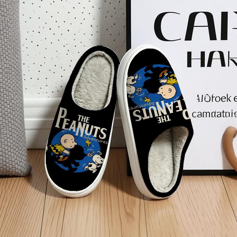 Sandal Katun Kartun Snoopy Pea - Winter Clothing Cute ulasan dan harga