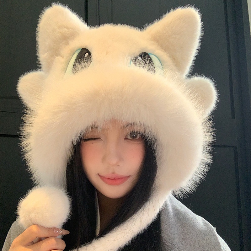 Topi Anime Imut Penghangat Mus - Winter Clothing Cute ulasan dan harga